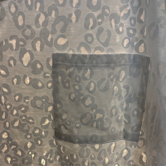 a.n.a White Eyelet Short Sleeve Top - Picture 4 of 5